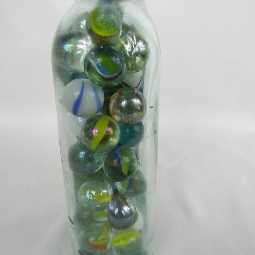 Marbles | Glass | Lot | Vintage | Multi- Colored - Picture 2 of 6